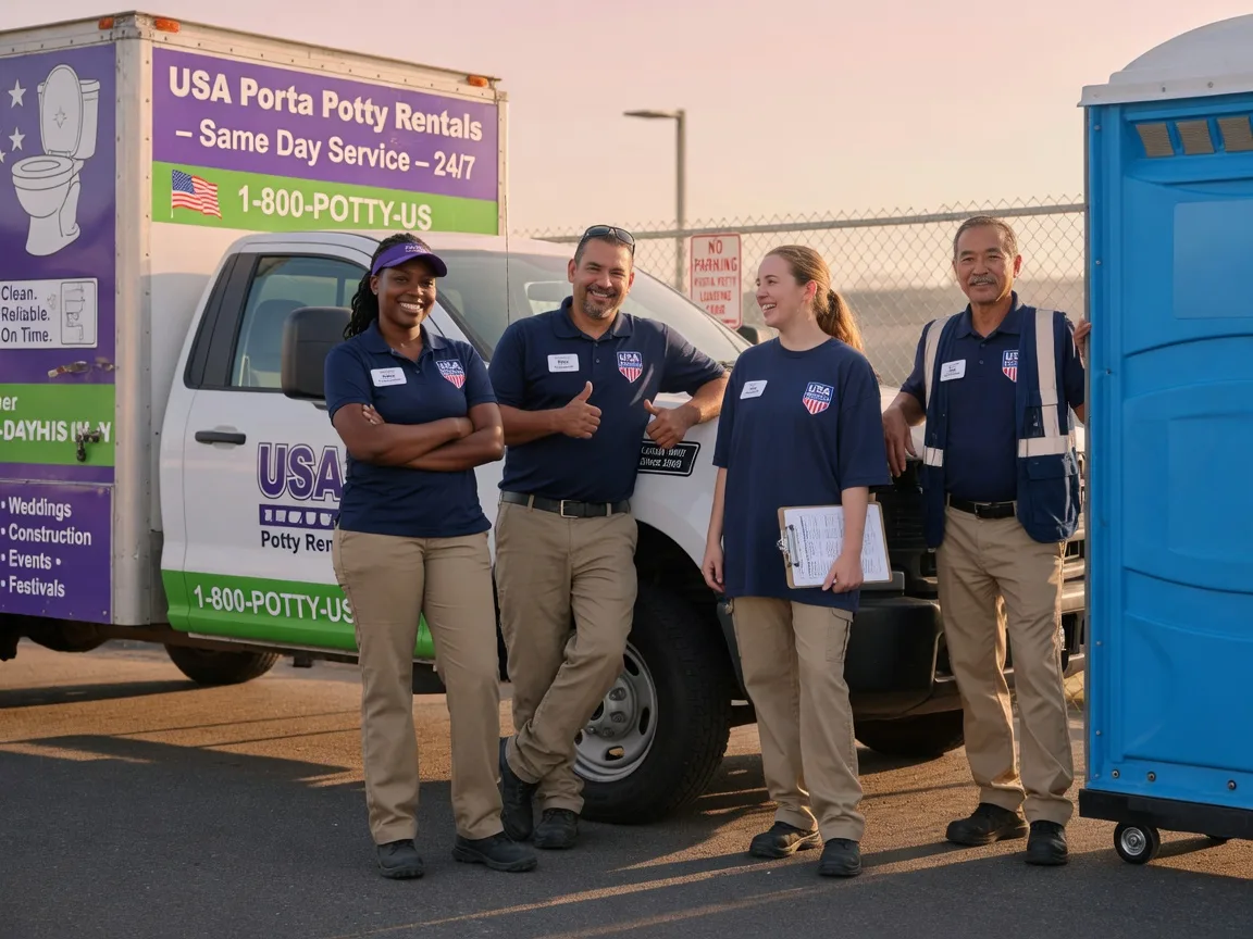 Porta Potty Rental company in Benedict, KS