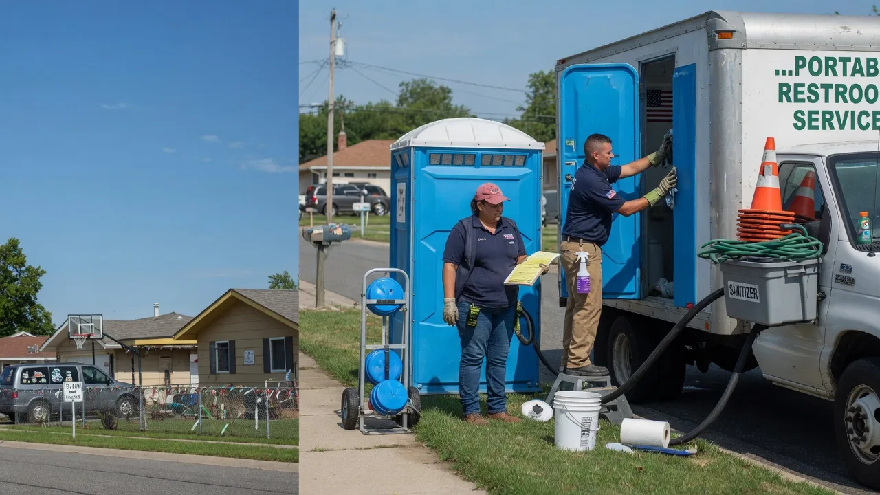 Portable Toilet Rental in Benedict, KS near me